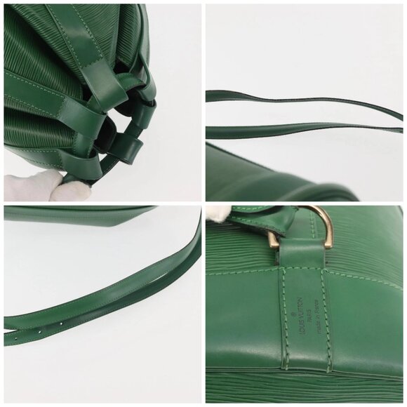 LOUIS VUITTON Epi Randonnee PM Shoulder Bag Green M52354 LV Auth BA6138 - Picture 16 of 16